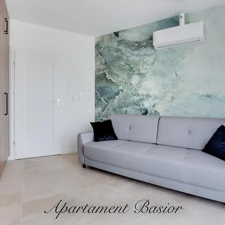 公寓 Basior, Laguna Beskidow 扎热切